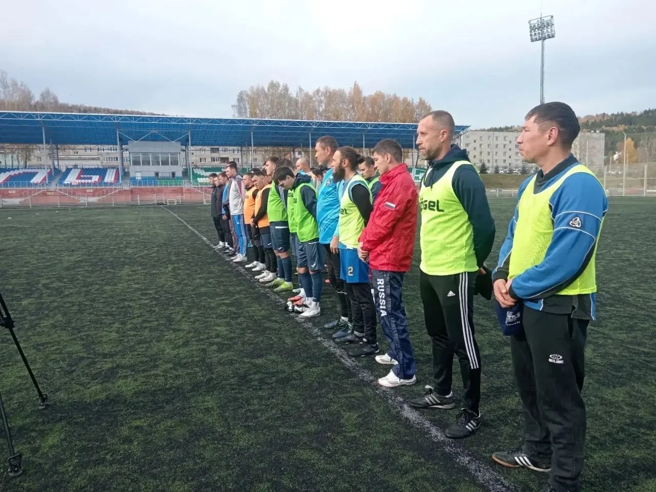 На стадионе "Горняк" проходит турнир по мини-футболу памяти трагически погибшего Румеля...