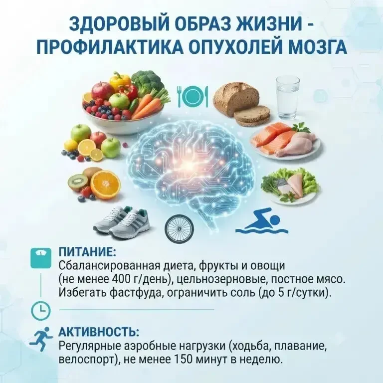 Сбалансированное питание и регулярный спорт — это базовая защита от онкологии.