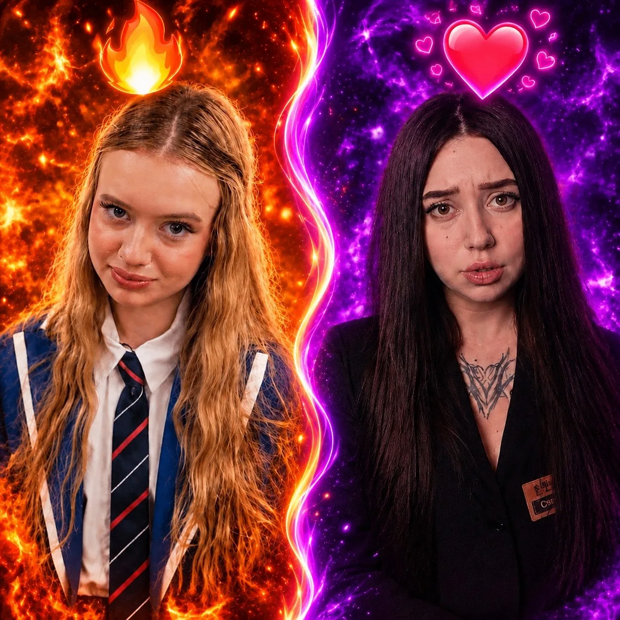 Выбирай: Быть как Рита или быть как Алëна? За Риту - 🔥, за Алёну - ❤️!