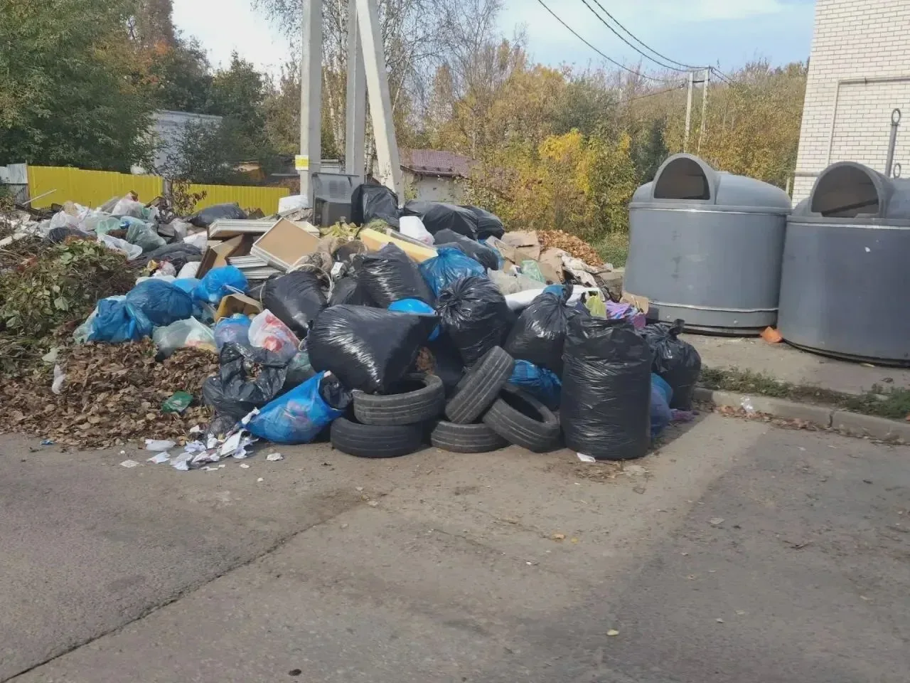 В Калуге очистили 93 контейнерные площадки