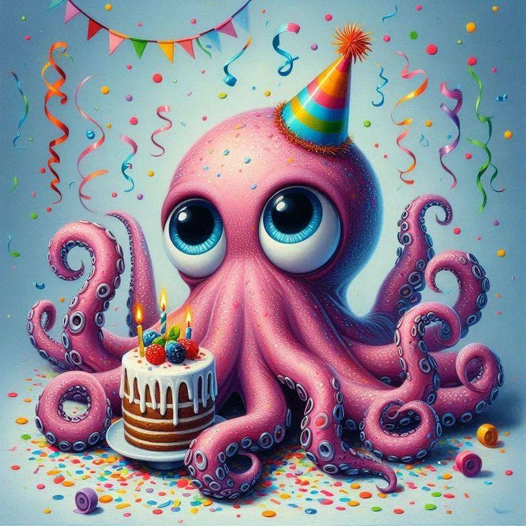 🐙 8 октября — Всемирный день осьминога!