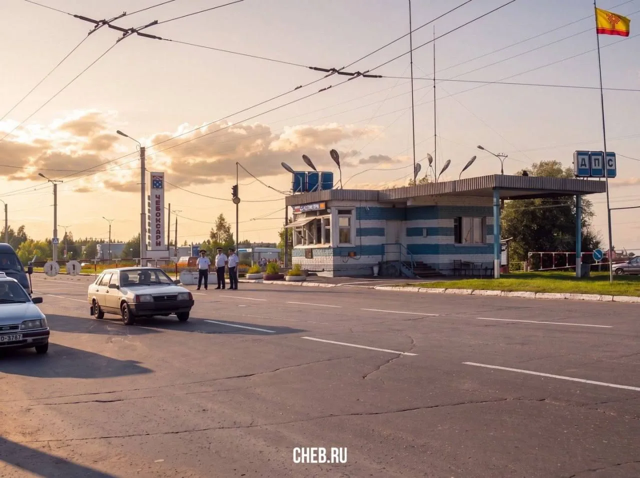 У Нового города демонтируют восточный пост ГИБДД