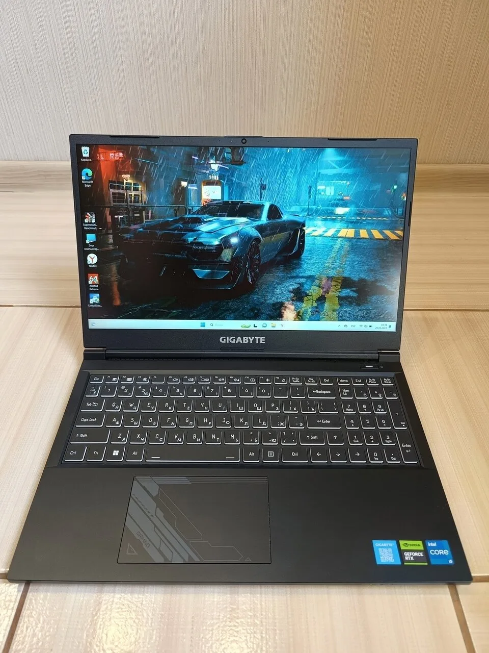 Продам игровой ноутбук Gigabyte G5 MF, i7-12650H, RTX 4060, б/у, ДНР — 84 499