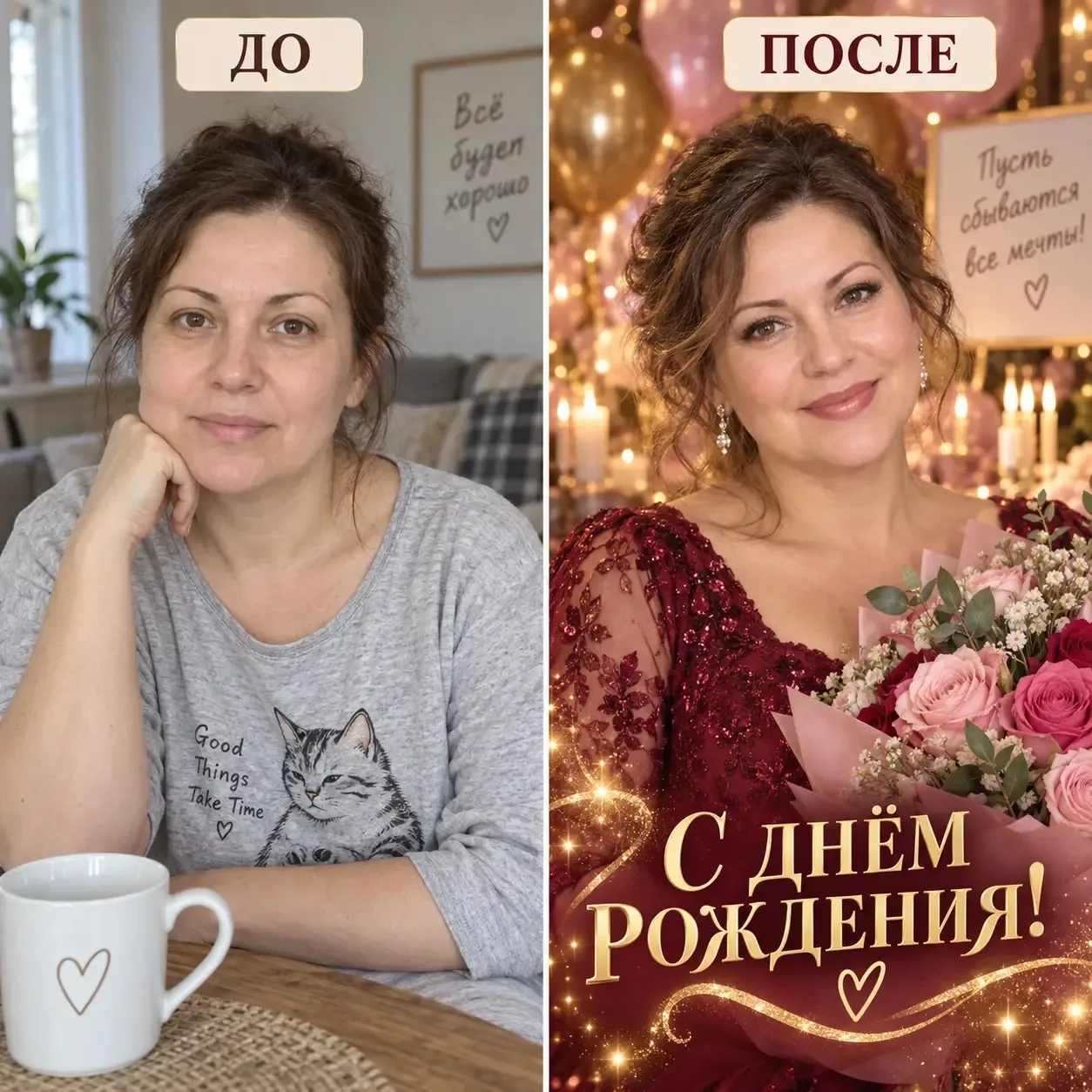 ✨ Преврати любимое фото в уникальную открытку!