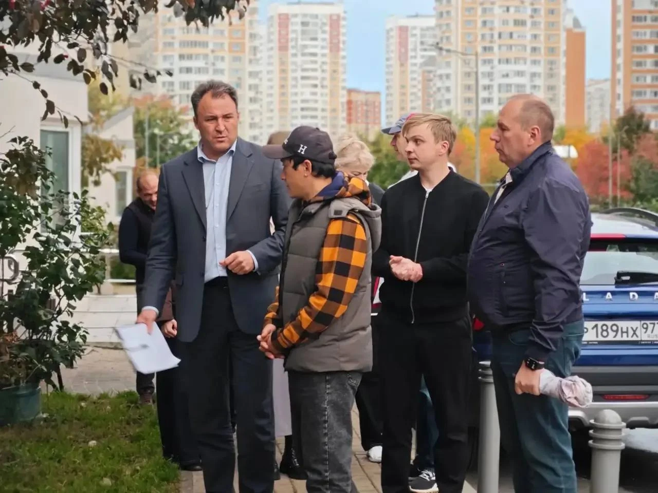 ✏️ Обход территории состоялся в городе Московский.