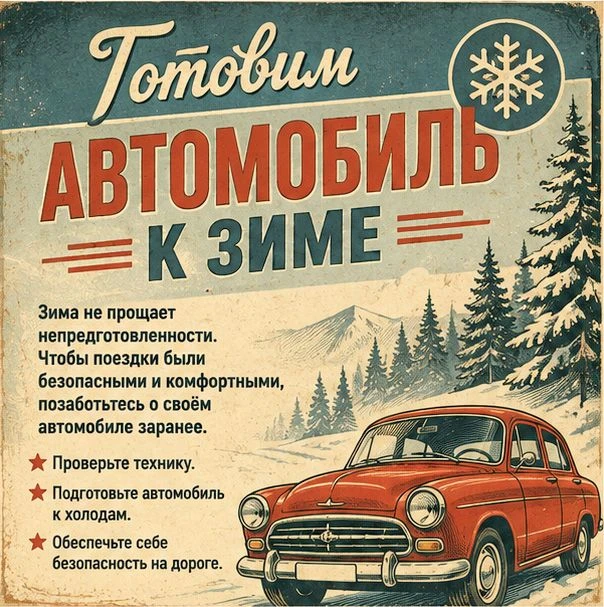 🚗 С приближением холодов каждый ответственный водитель начинает готовить своего железн...