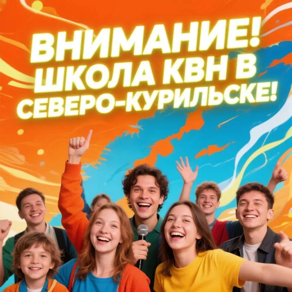 ВНИМАНИЕ! «Школа КВН в Северо-Курильске!» 🎤