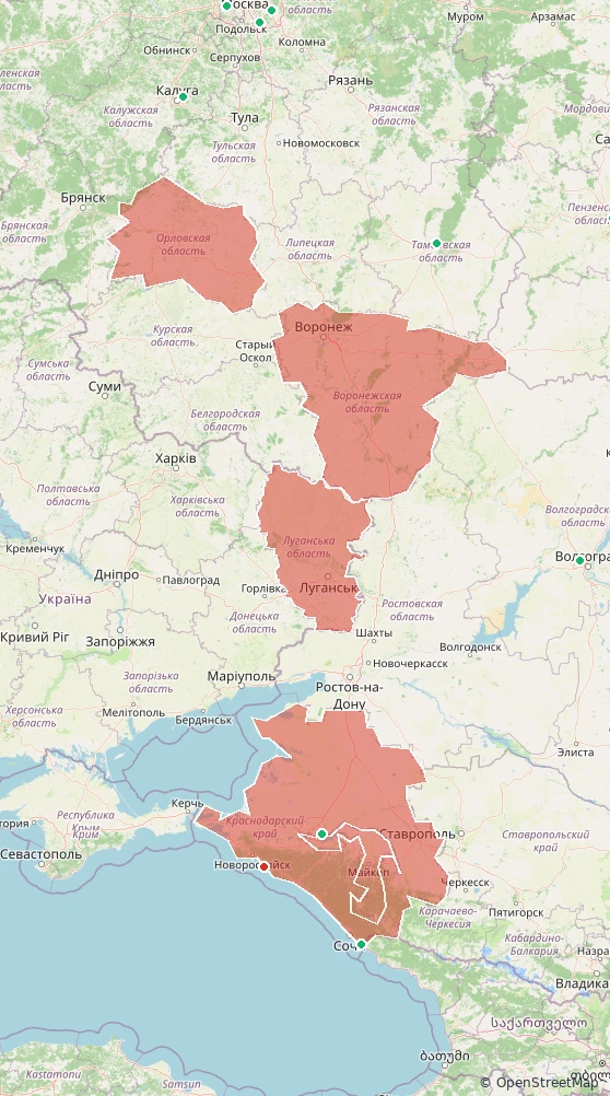 🚨 Карта обстановки 🔄 Обновляется при изменениях.