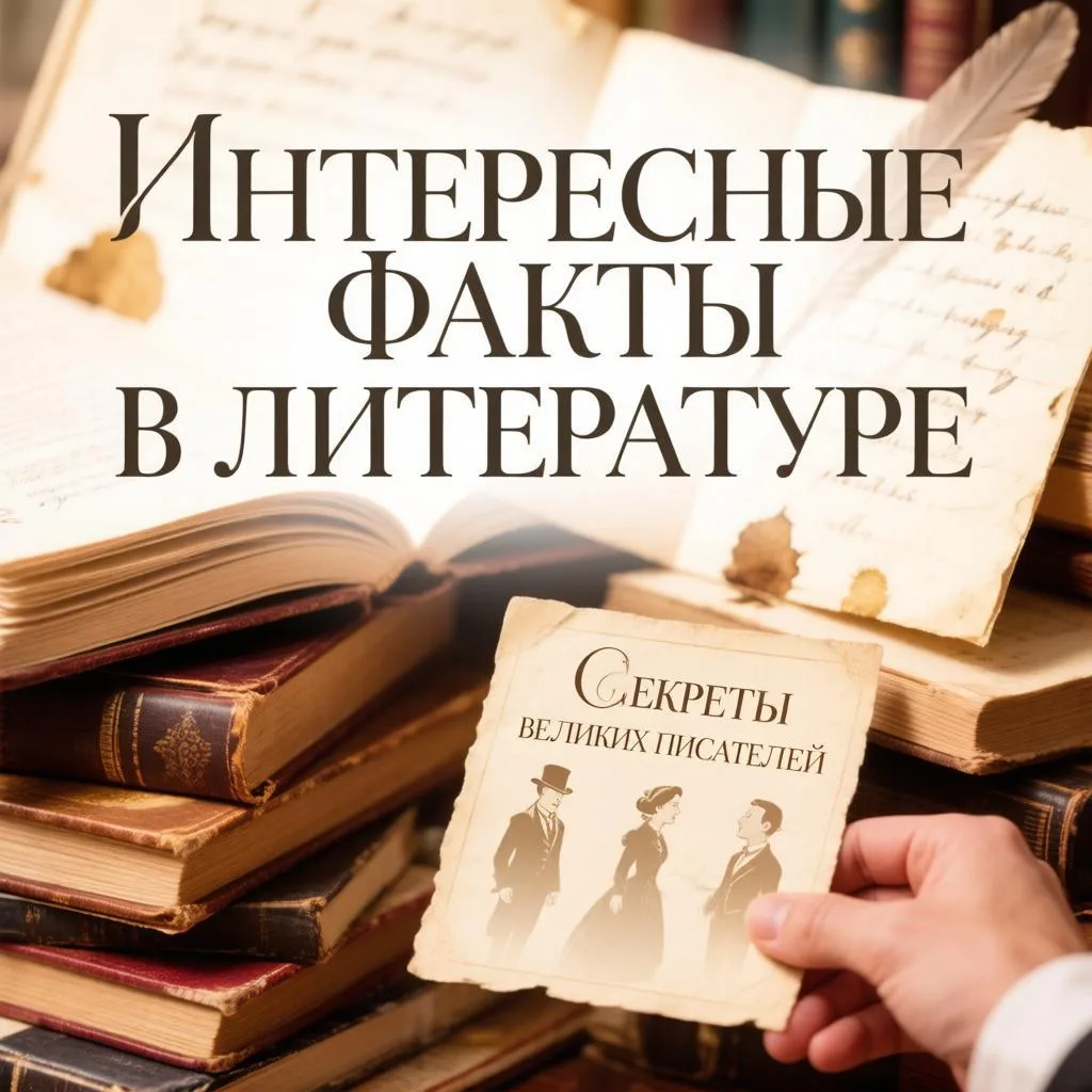 #Интересные_факты_в_литературе