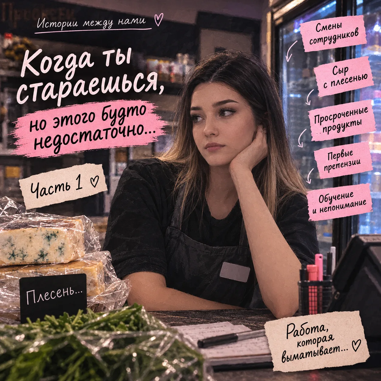 🖤 Часть 11. Когда ты стараешься, но этого будто недостаточно. (Пост 1)
