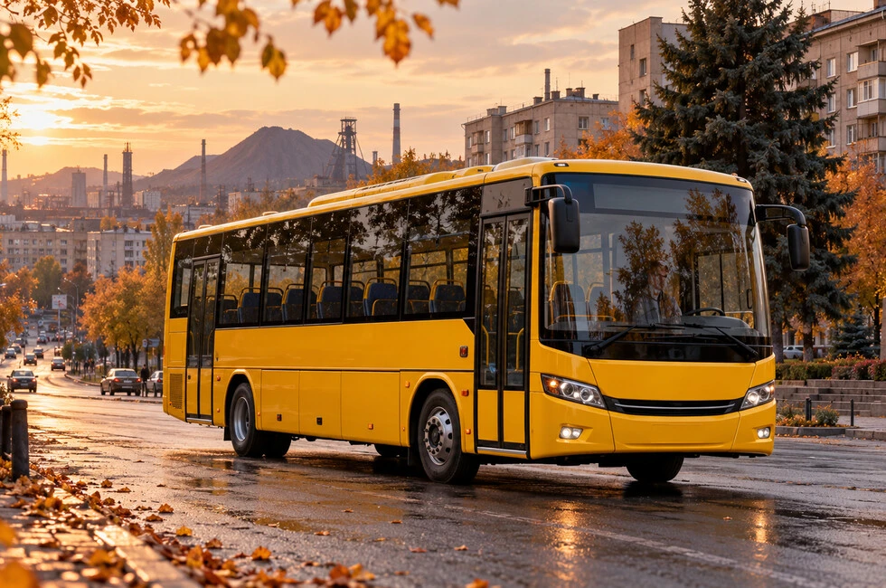 Девять муниципалитетов ДНР получили школьные автобусы