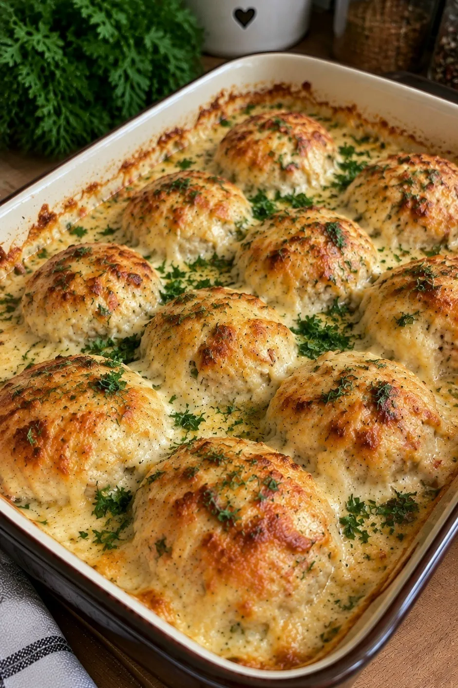 🍗 Куриные шарики в сливочном соусе - нежное блюдо для семейного ужина 😍