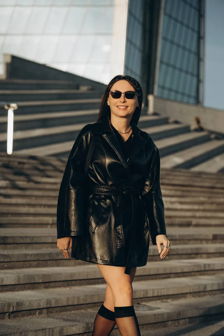 Обзор: стильный плащ от бренда Amii😎