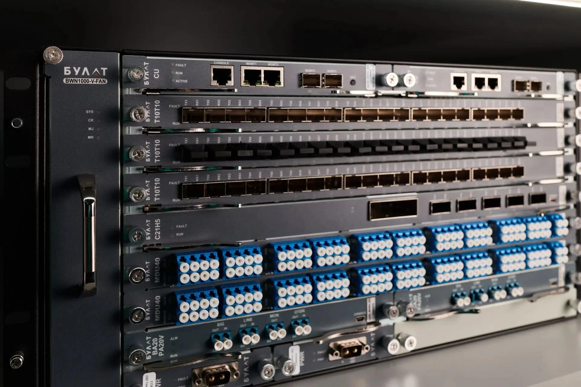 «Ростелеком» завершил разработку высокоскоростной DWDM-системы «БУЛАТ»: оборудование вк...