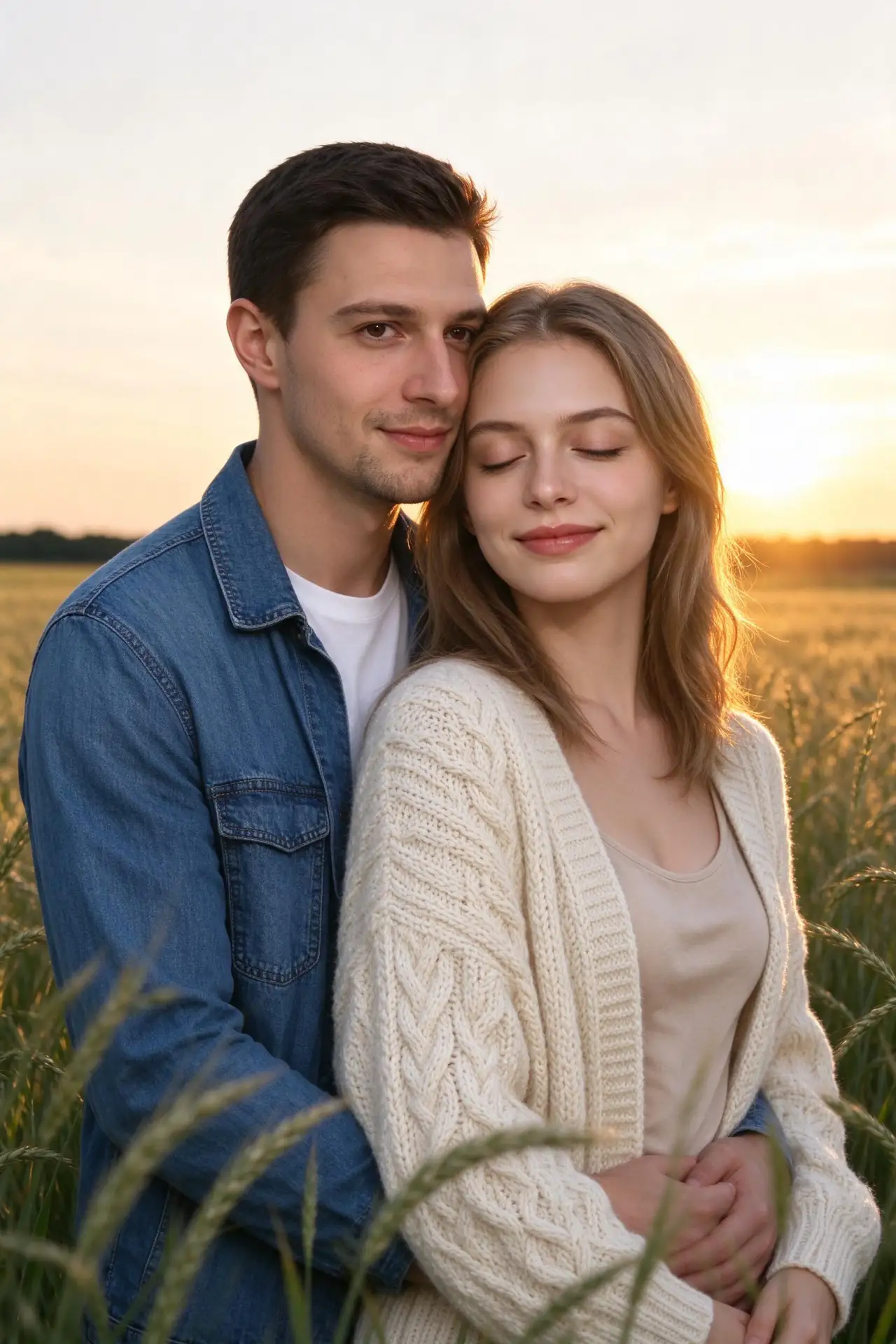 🌾 Закат во ржи