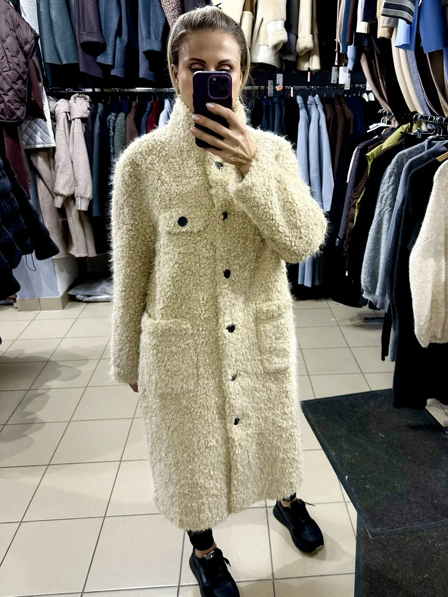 Пальто демисезонное