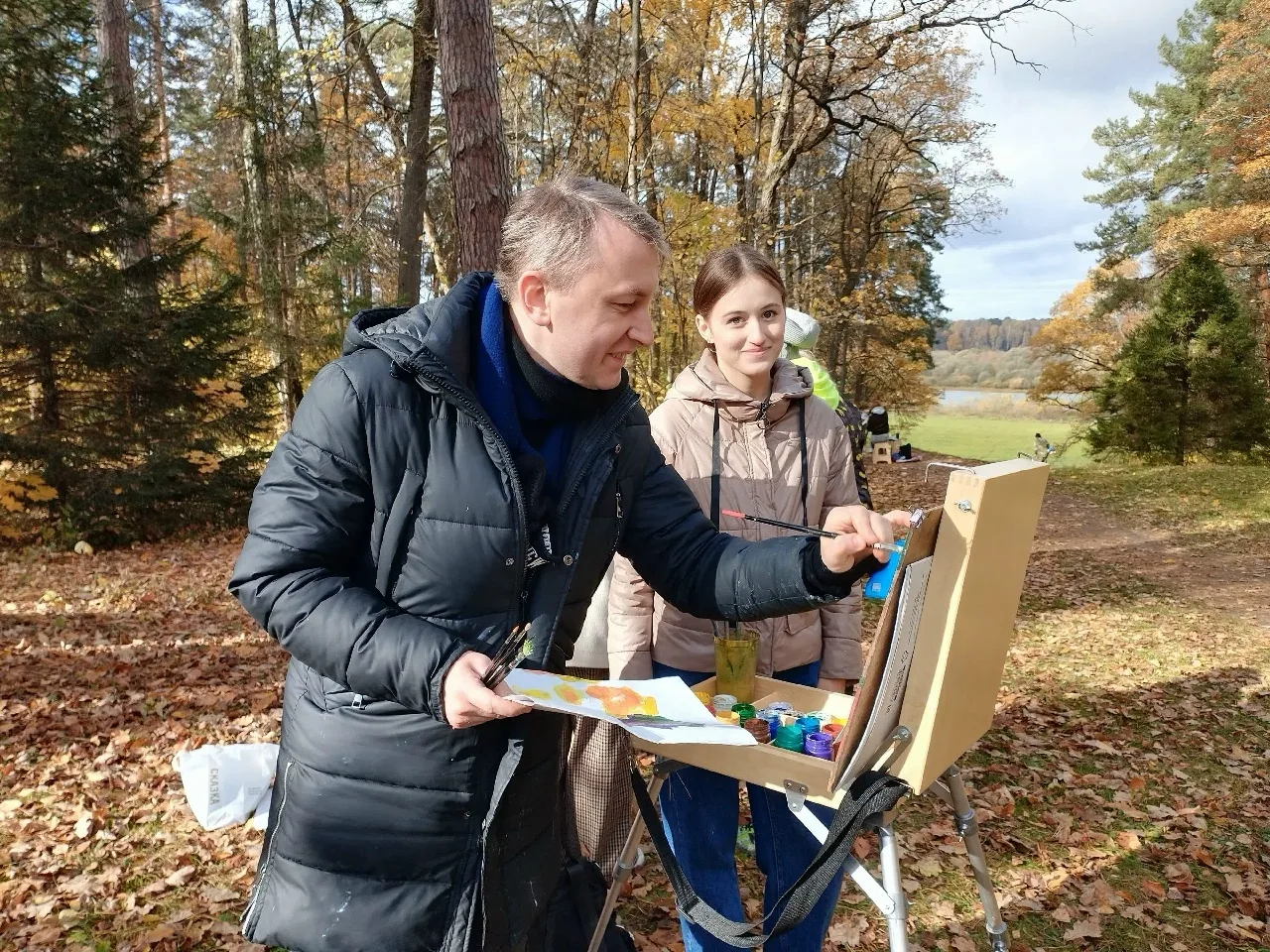 📸 Юные художники Первомайской ДШИ запечатлели золотую осень​