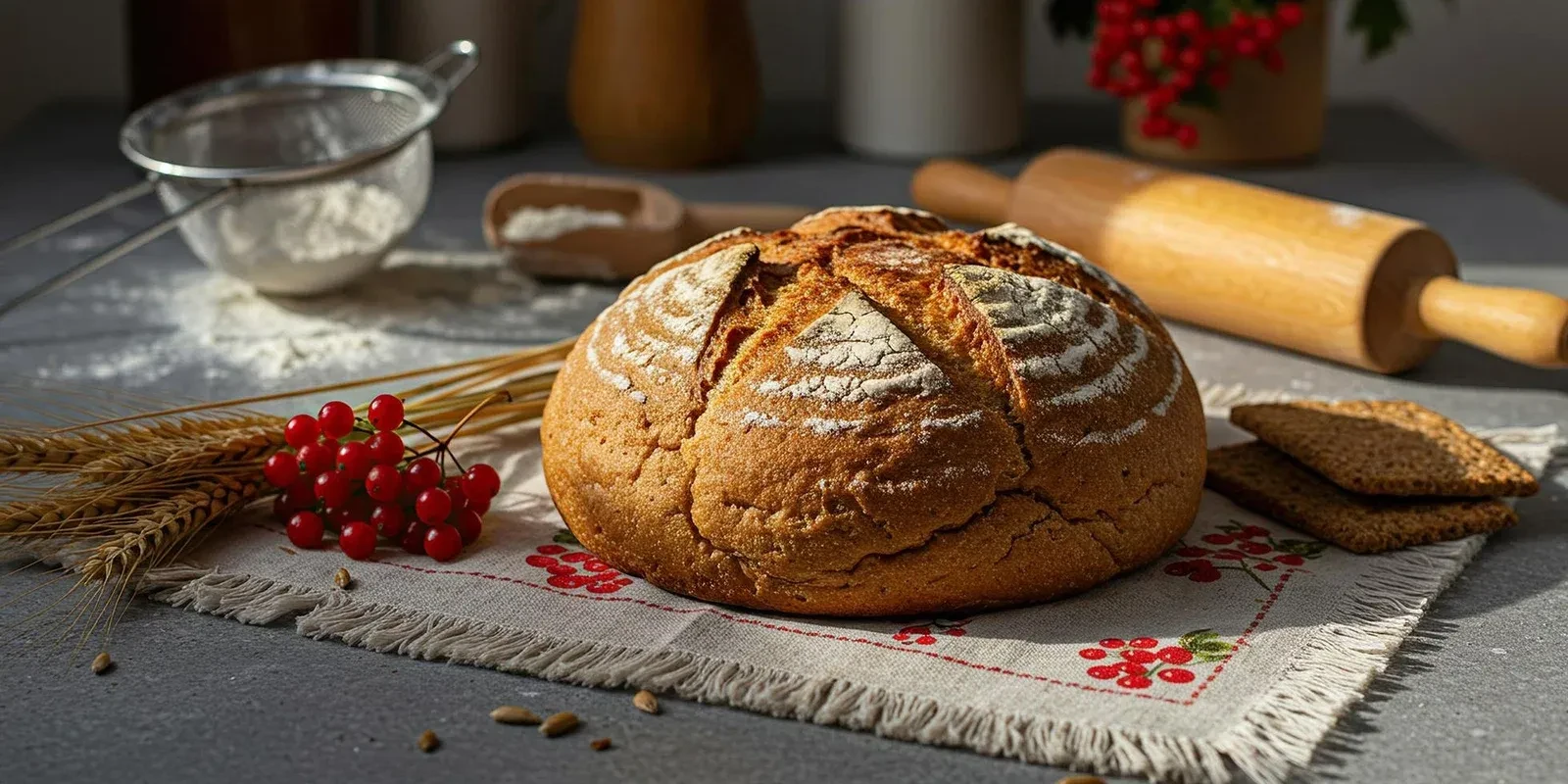 🍞 Ржаной хлеб — энергия в каждой крошке!☝️🥸