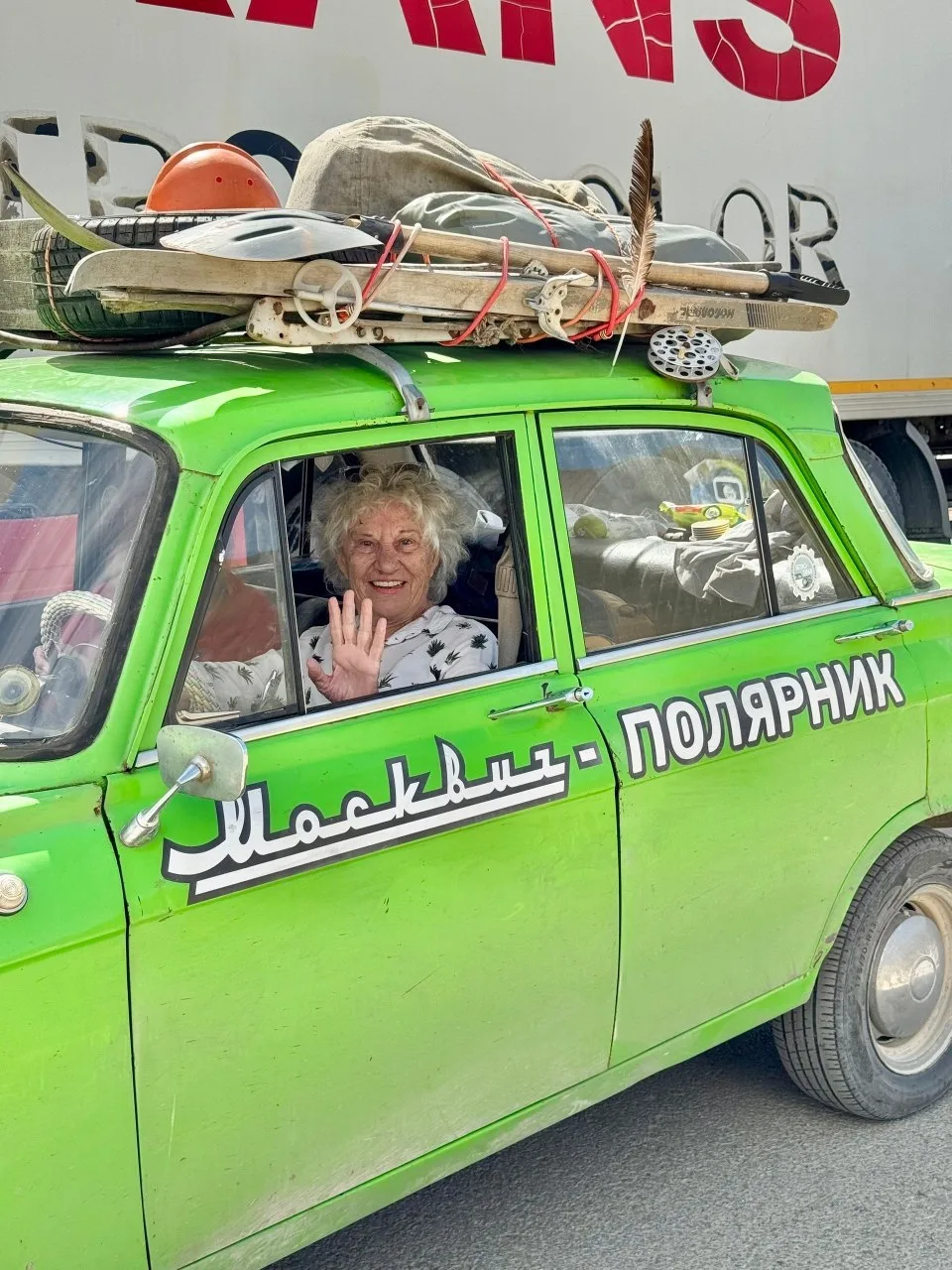 🤩Пенсионерка из Франции в одиночку отправилась на автомобиле на Алтай