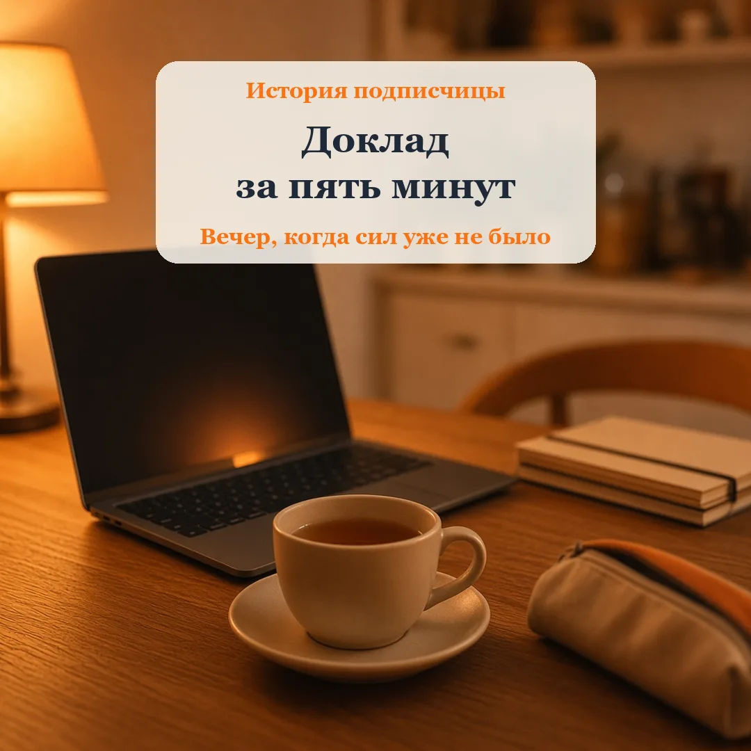 История подписчицы