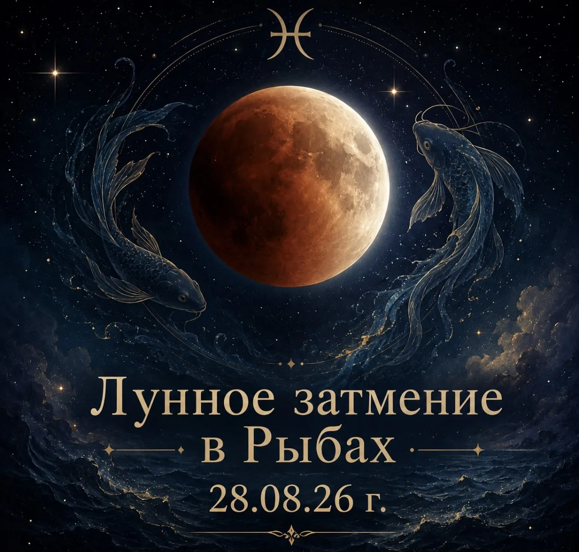 Лунное затмение в Рыбах ♓️