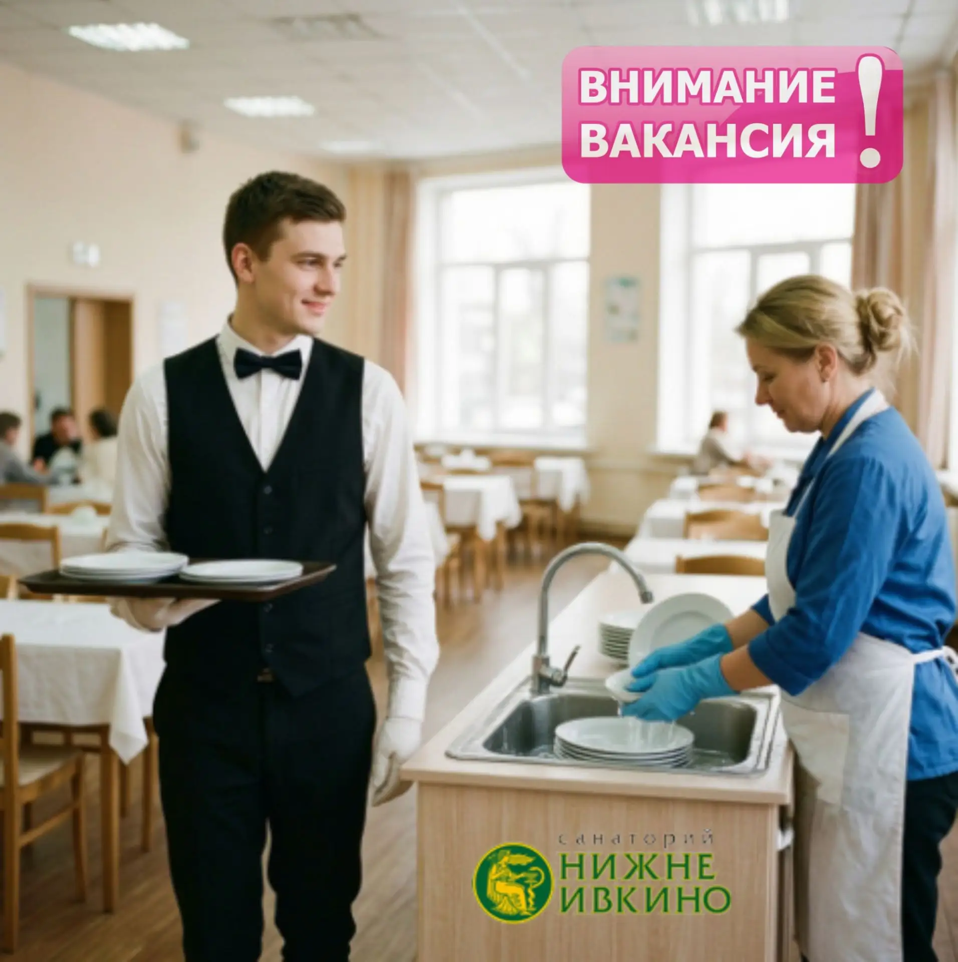 на постоянную работу требуются