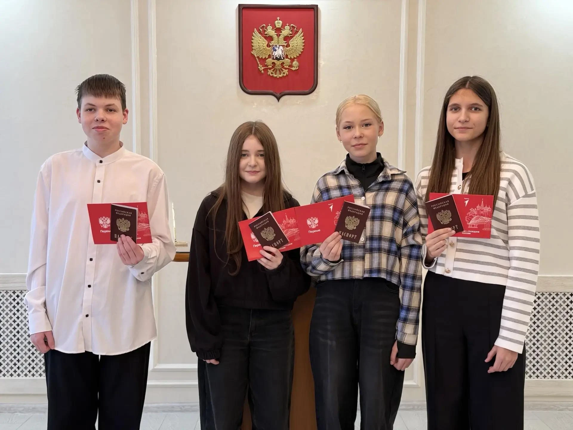В Шенкурском территориальном отделе ЗАГС прошла акция «Мы-граждане России».