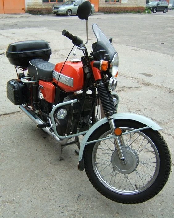 Мотоцикл 🏍️JAWA. Type-634 349cc Twin-Cylinder 2-Stroke, Motorcycle