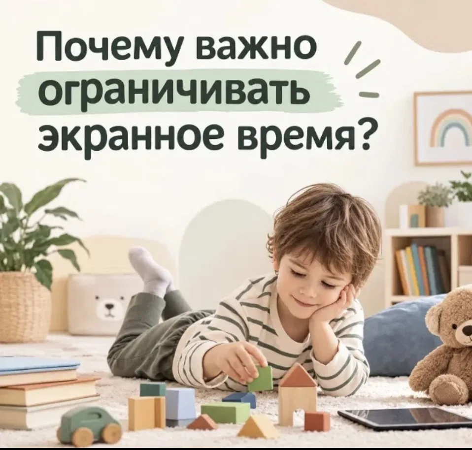 Почему важно ограничивать экранное время?