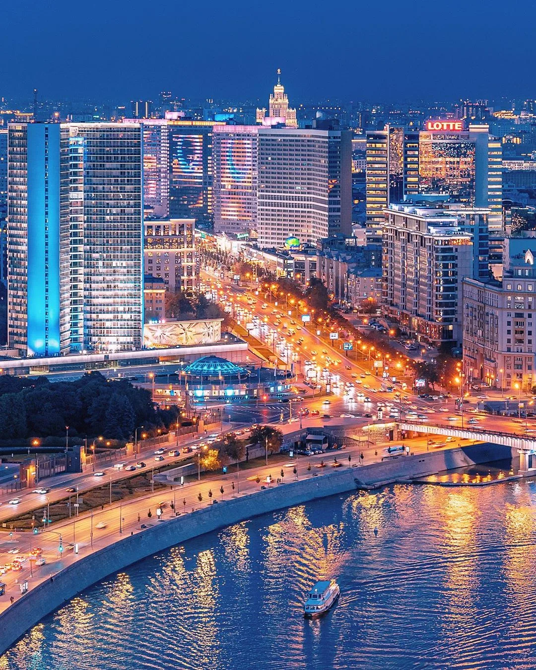 Красота вечернего города