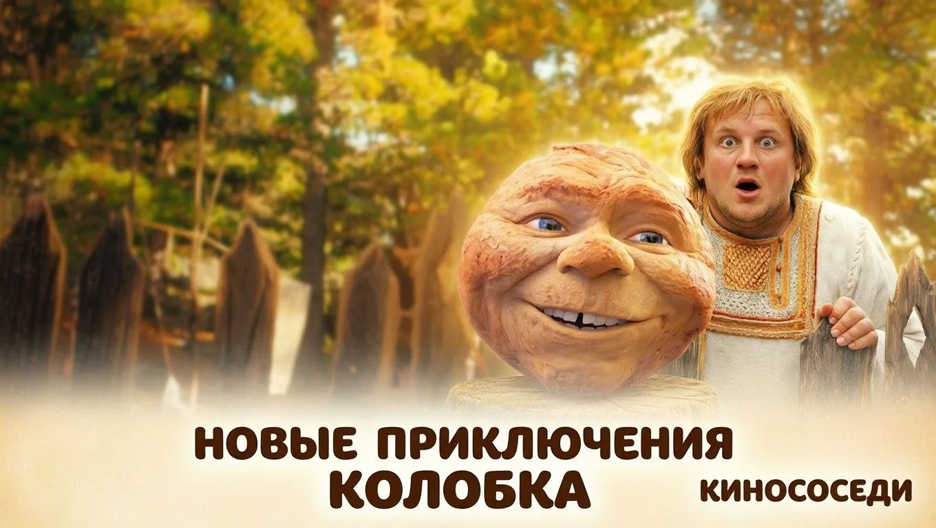 🎬«Новые приключения Колобка» — сказка, где герой не стоит на месте!