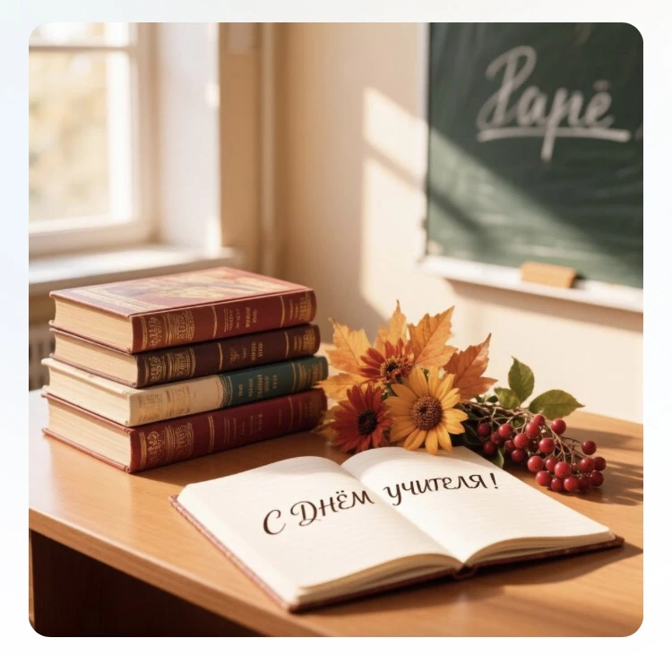 С Днём учителя!