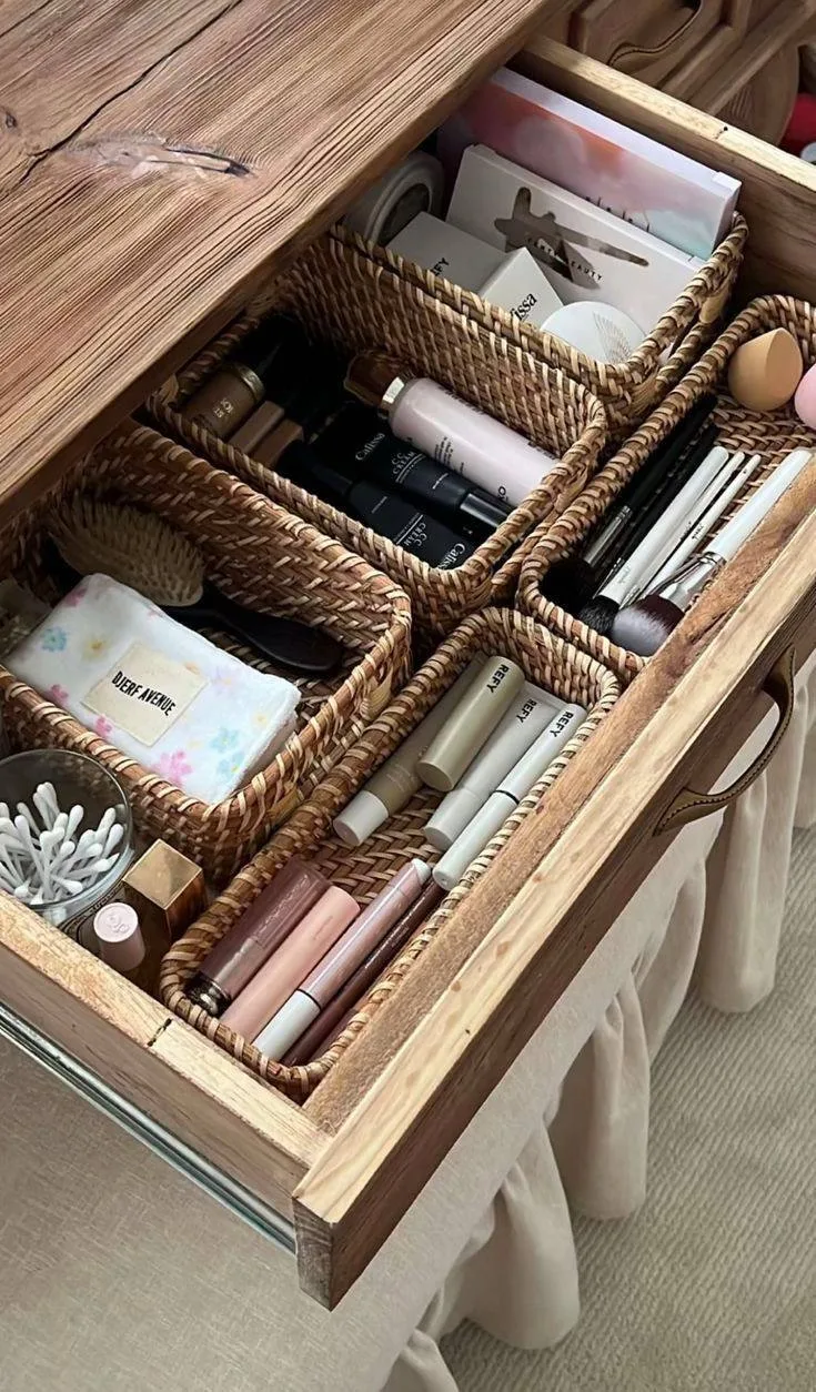 🧖‍♀️ Хранение разных женских принадлежностей