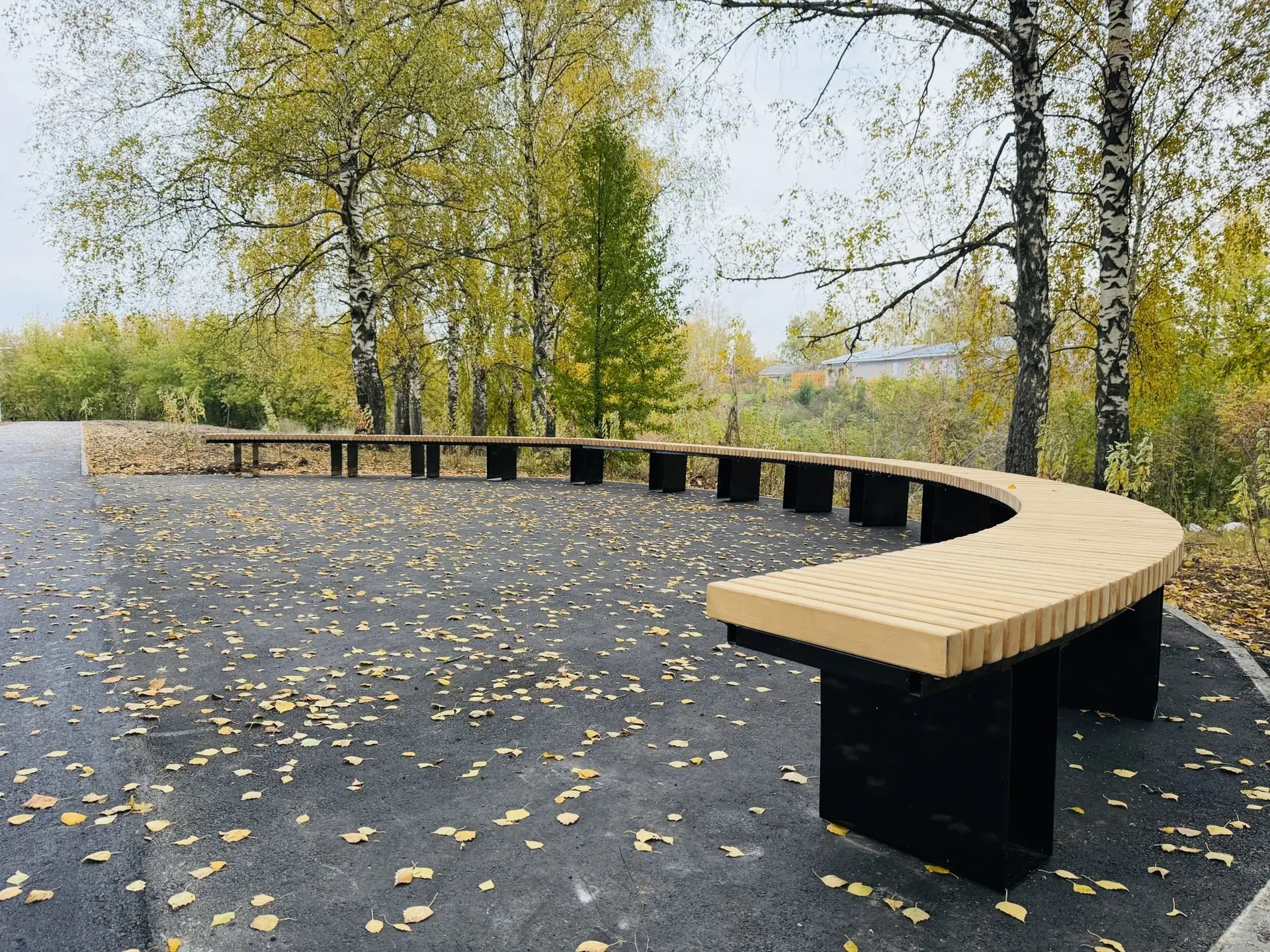 🍁🍂Друзья! С радостью сообщаем, что работы по благоустройству Нерского парка выходят н...