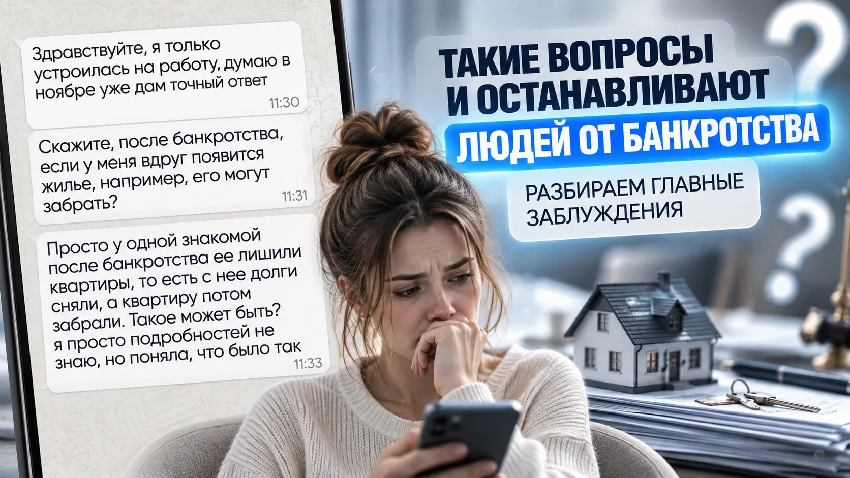 Как часто люди сами отказывают себе в возможности избавиться от долгов из-за чужих исто...