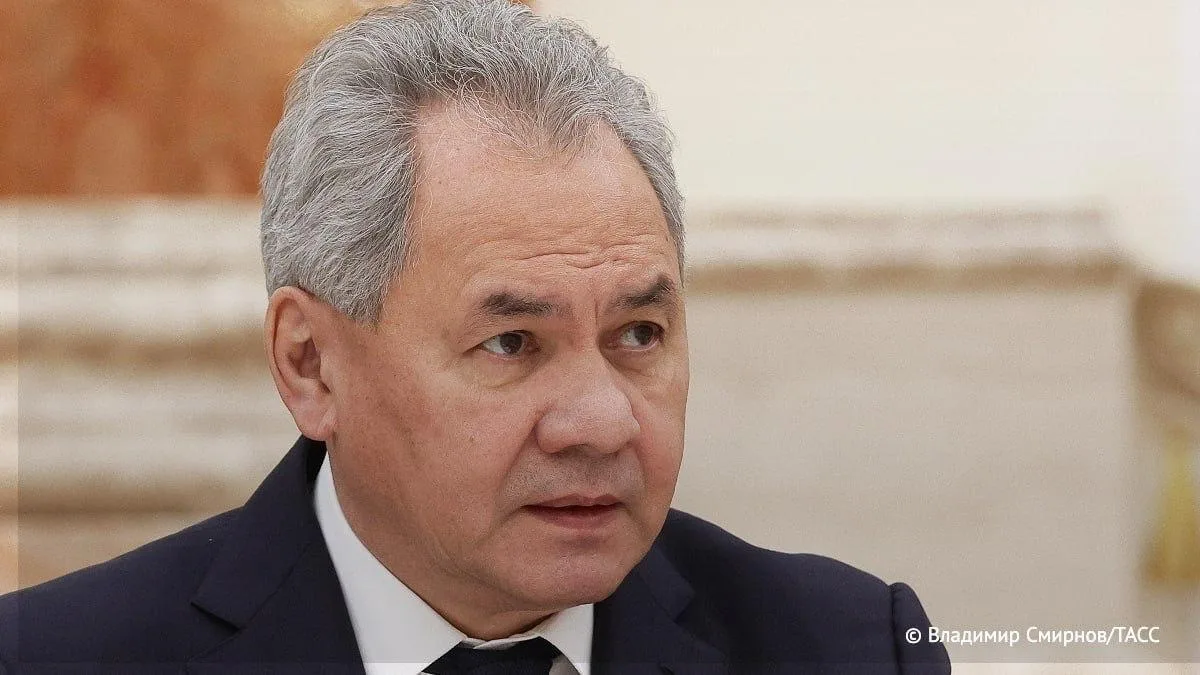 Секретарь Совета безопасности РФ Сергей Шойгу в Северо-Кавказском федеральном округе на...