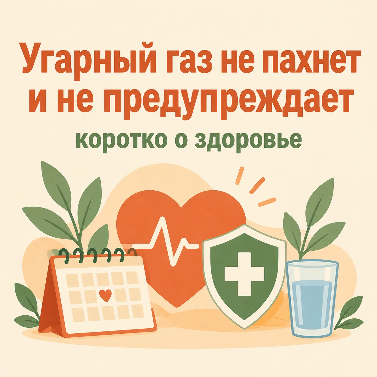 🕯️ Угарный газ не пахнет и не предупреждает