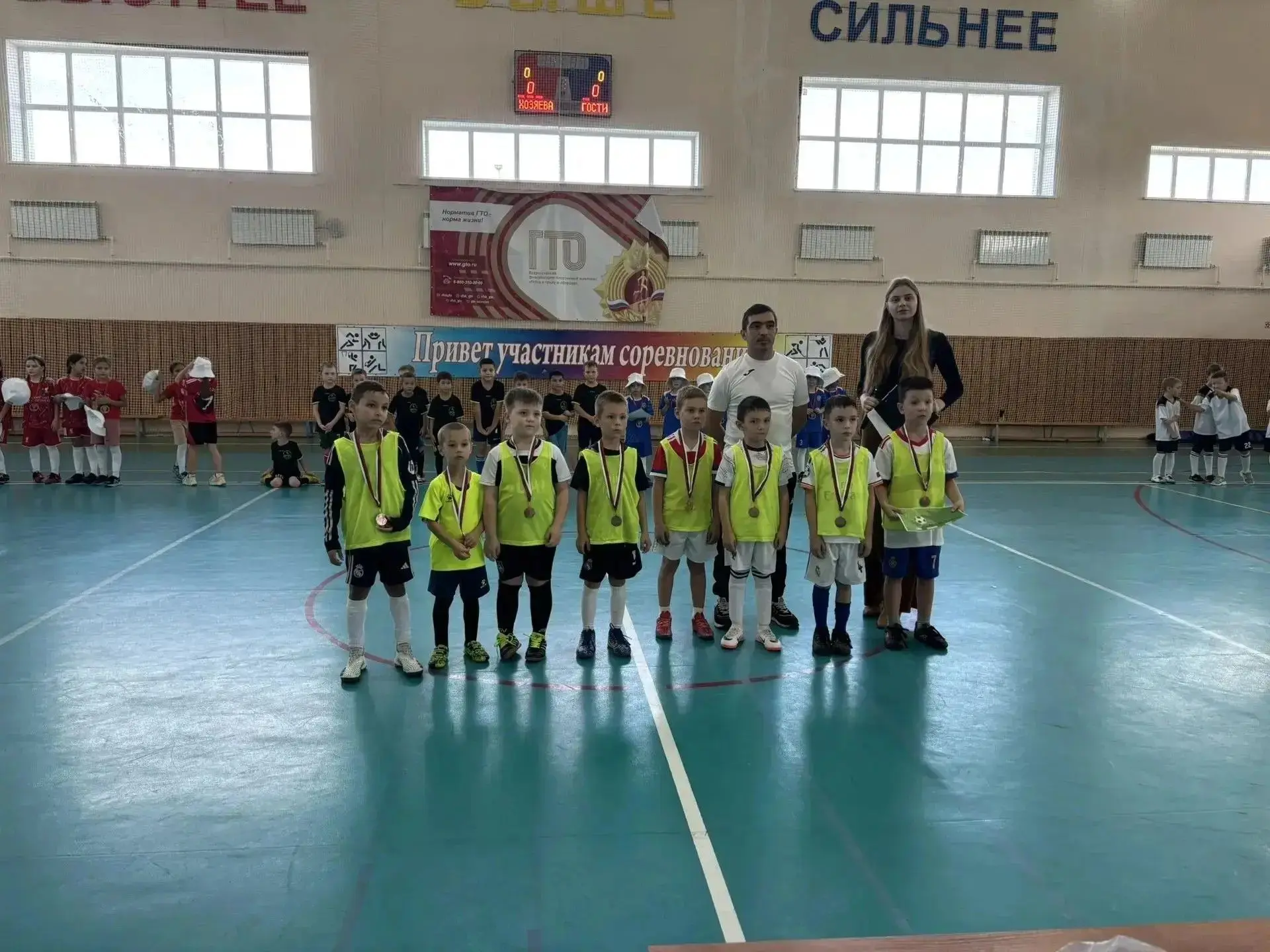 На базе спортивно-оздоровительного комплекса «Барс» было по-настоящему спортивно!