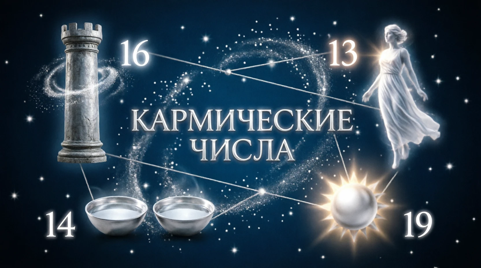 4 кармических числа, которые ломают привычный сценарий 🧬