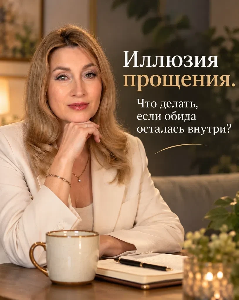 Иллюзия прощения. Что делать, если обида осталась внутри?