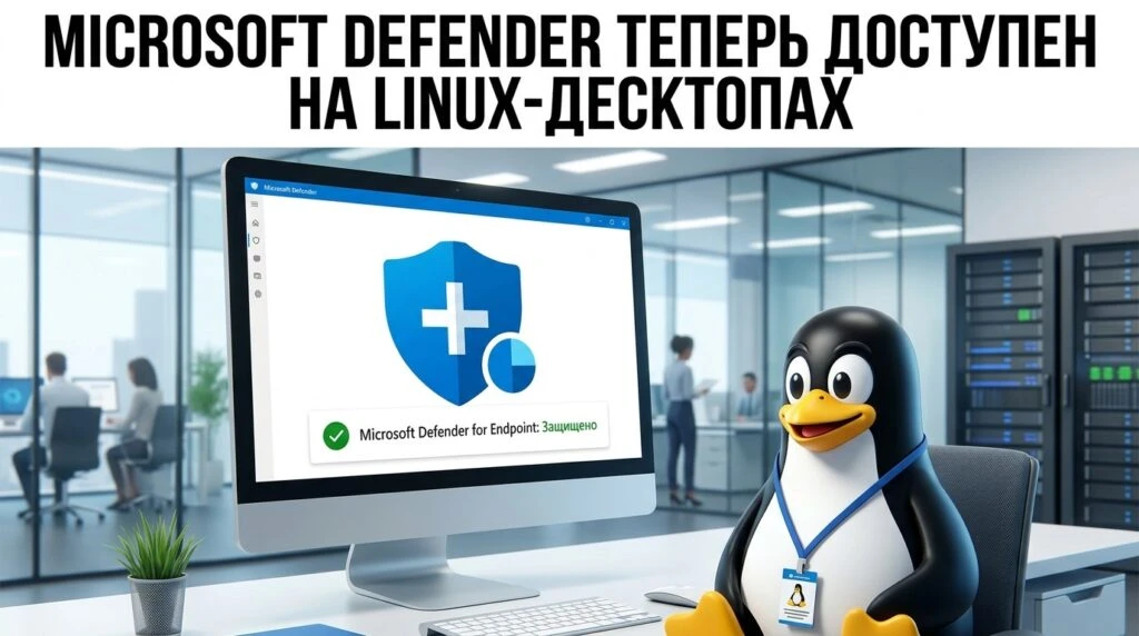 🐧 Microsoft Defender теперь доступен на Linux-десктопах