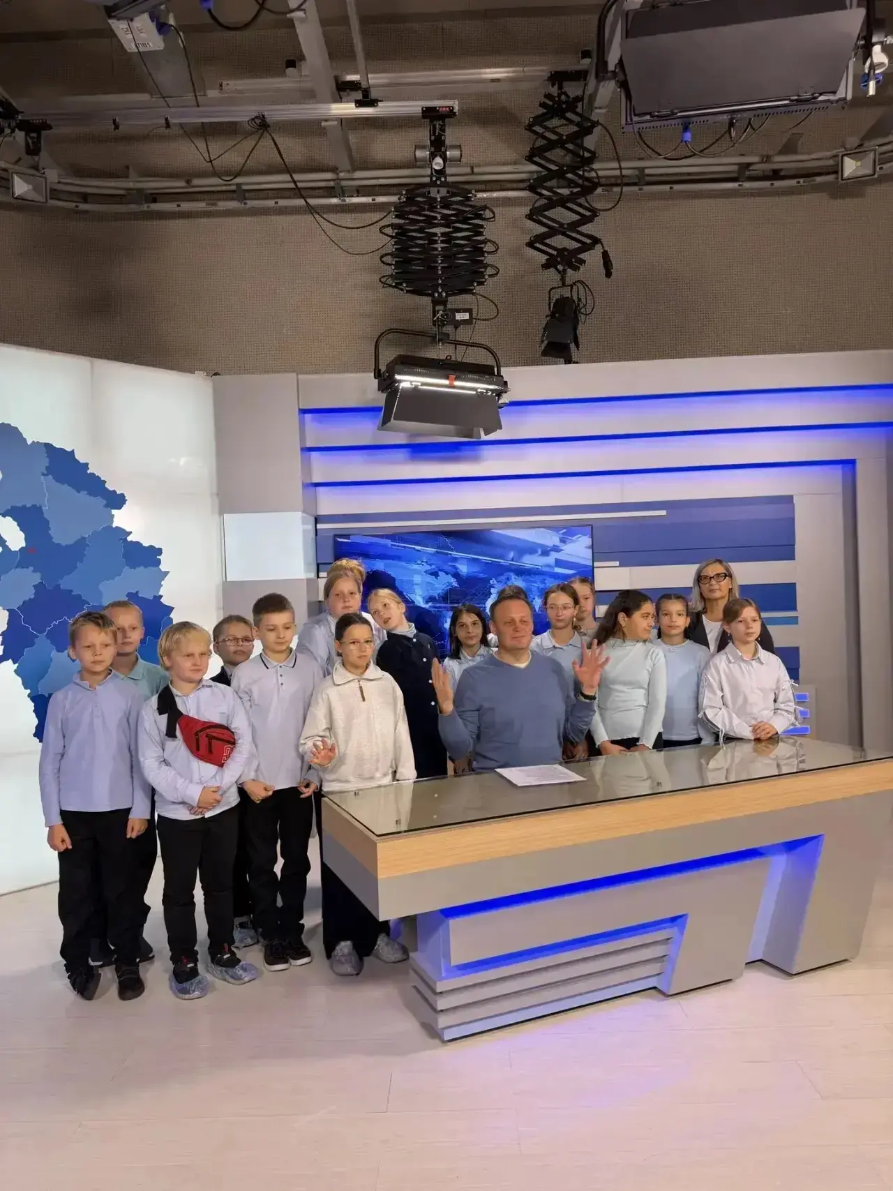 🗣 4 «Б» класс в эфире «ГТРК «Псков»!