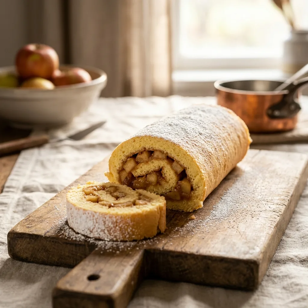 Рулет «С яблоками»