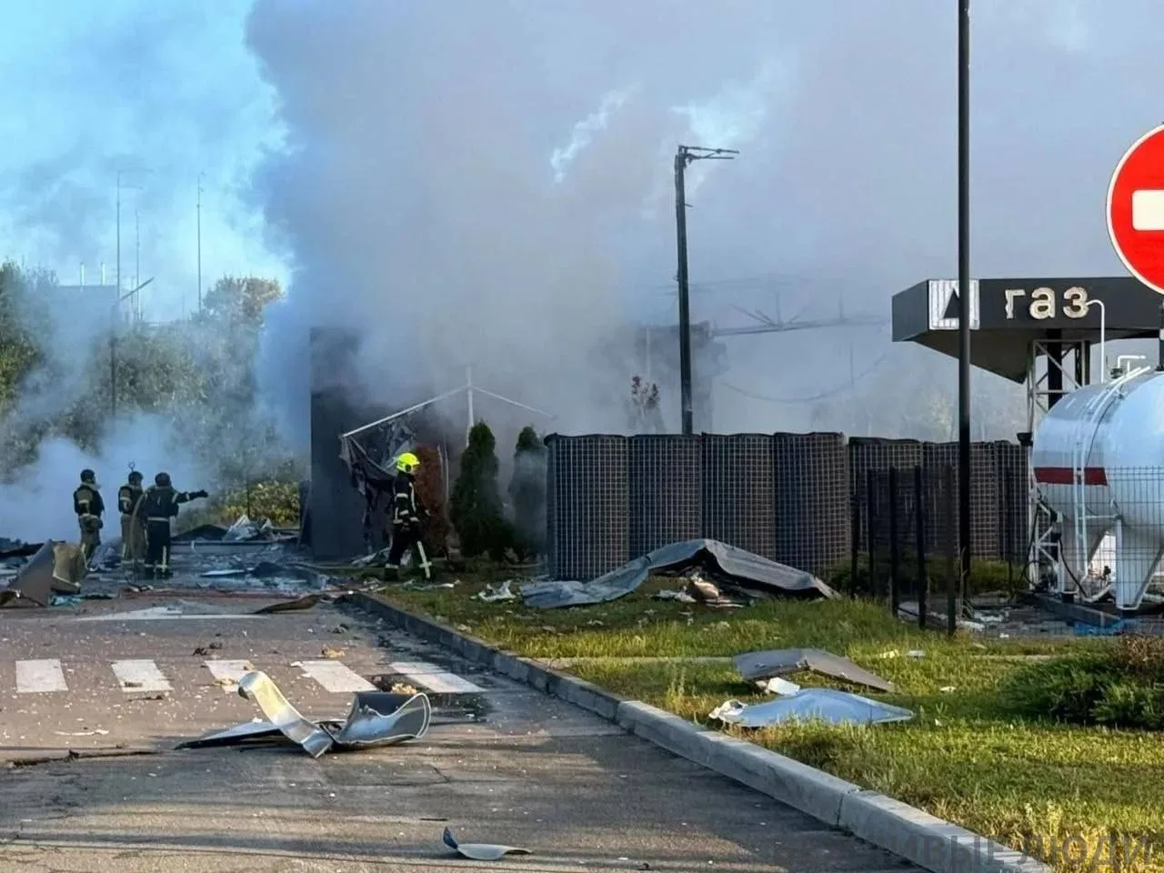 🔥В Киеве взорваны новые АЗС