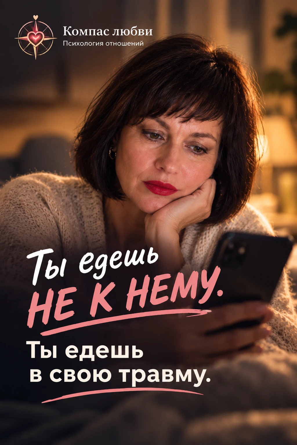 Ты едешь не к нему. Ты едешь в свою травму.