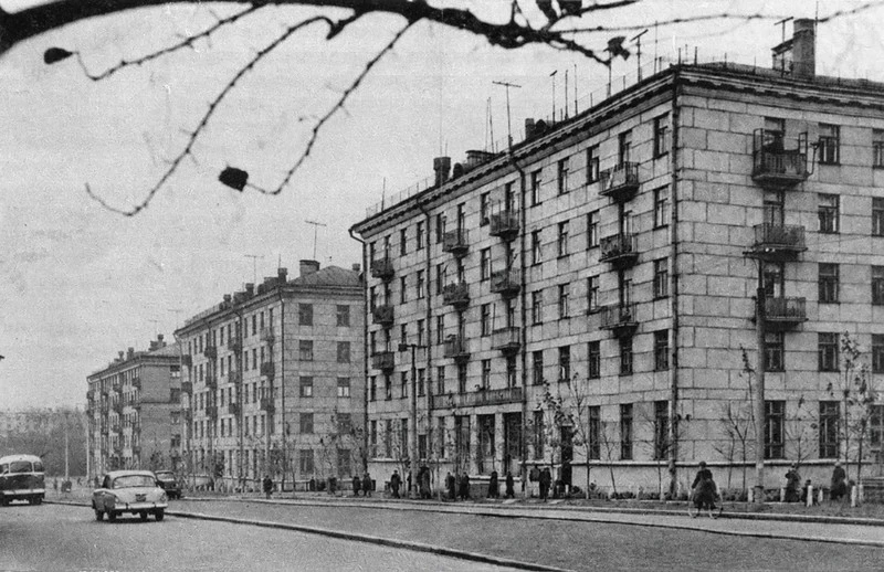 📜 1-я Владимирская улица в 1961 году