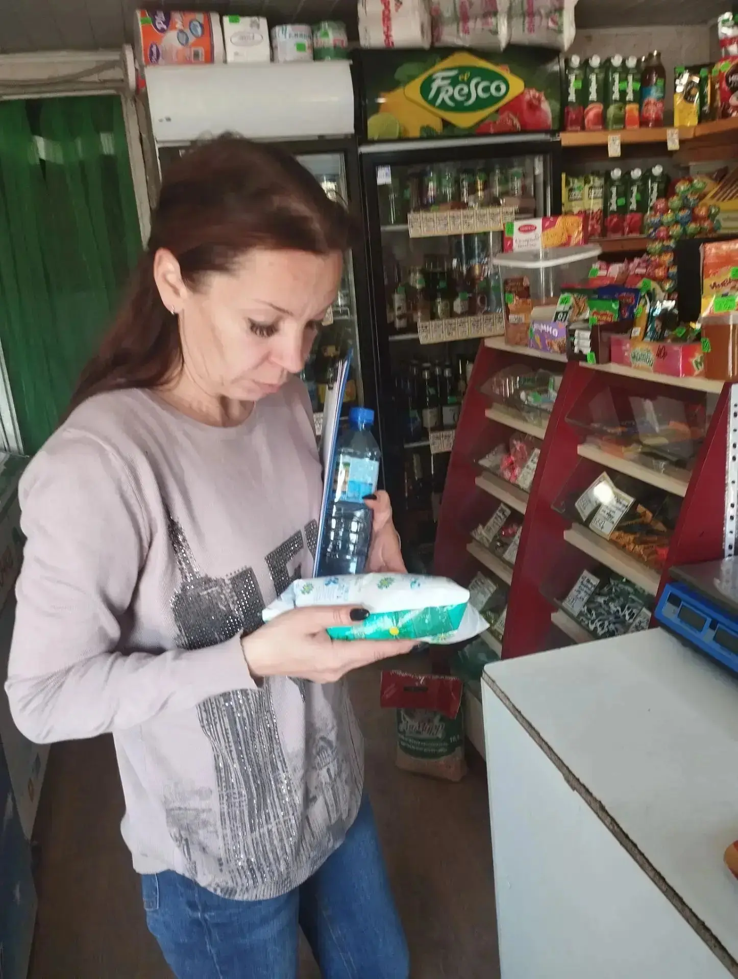 В Петровском районе проведен плановый рейд по проверке соблюдения правил торговли и сан...