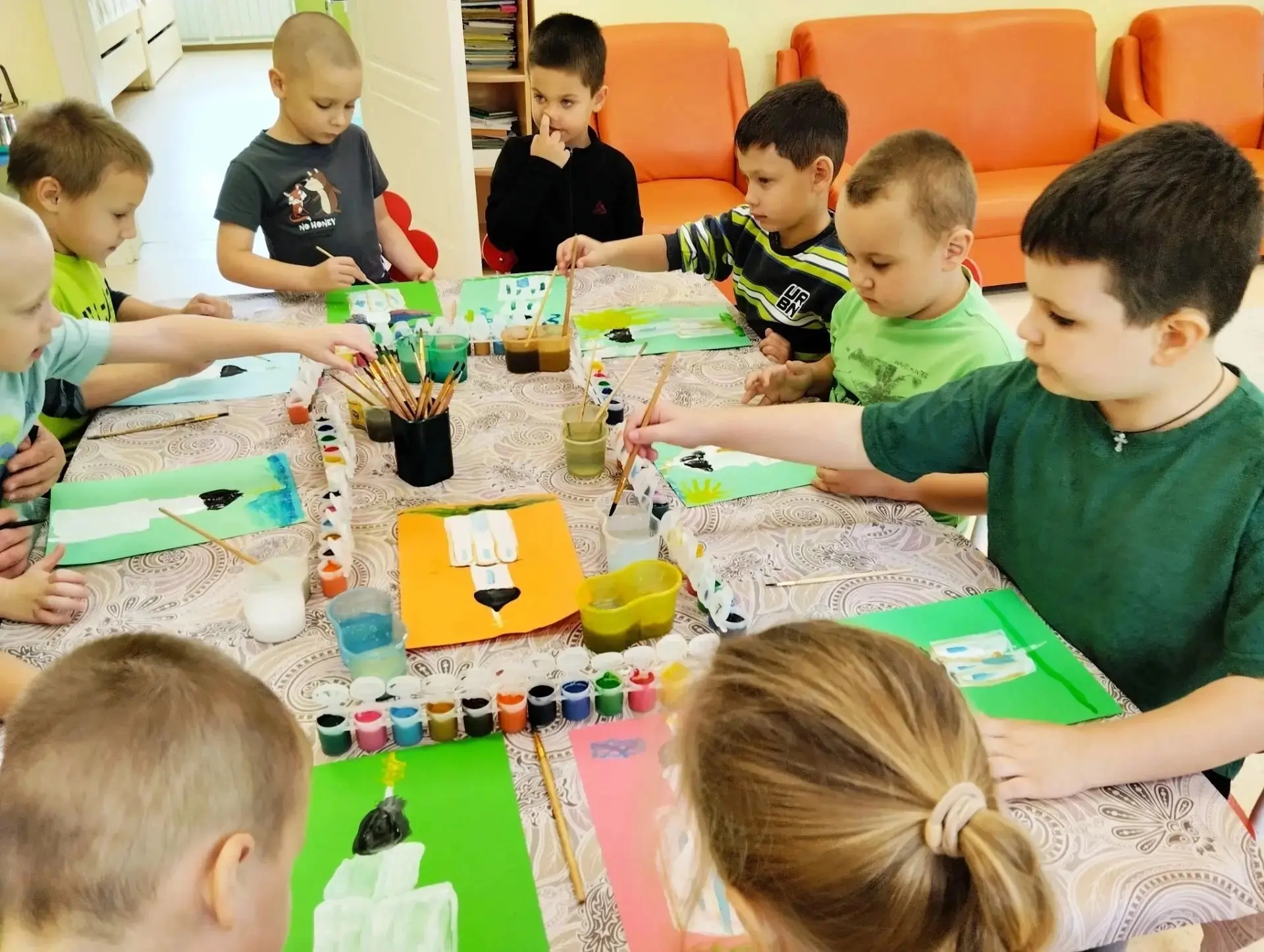 🖌️🎨  В преддверии праздника Покрова Пресвятой Богородицы воспитанники старших групп н...