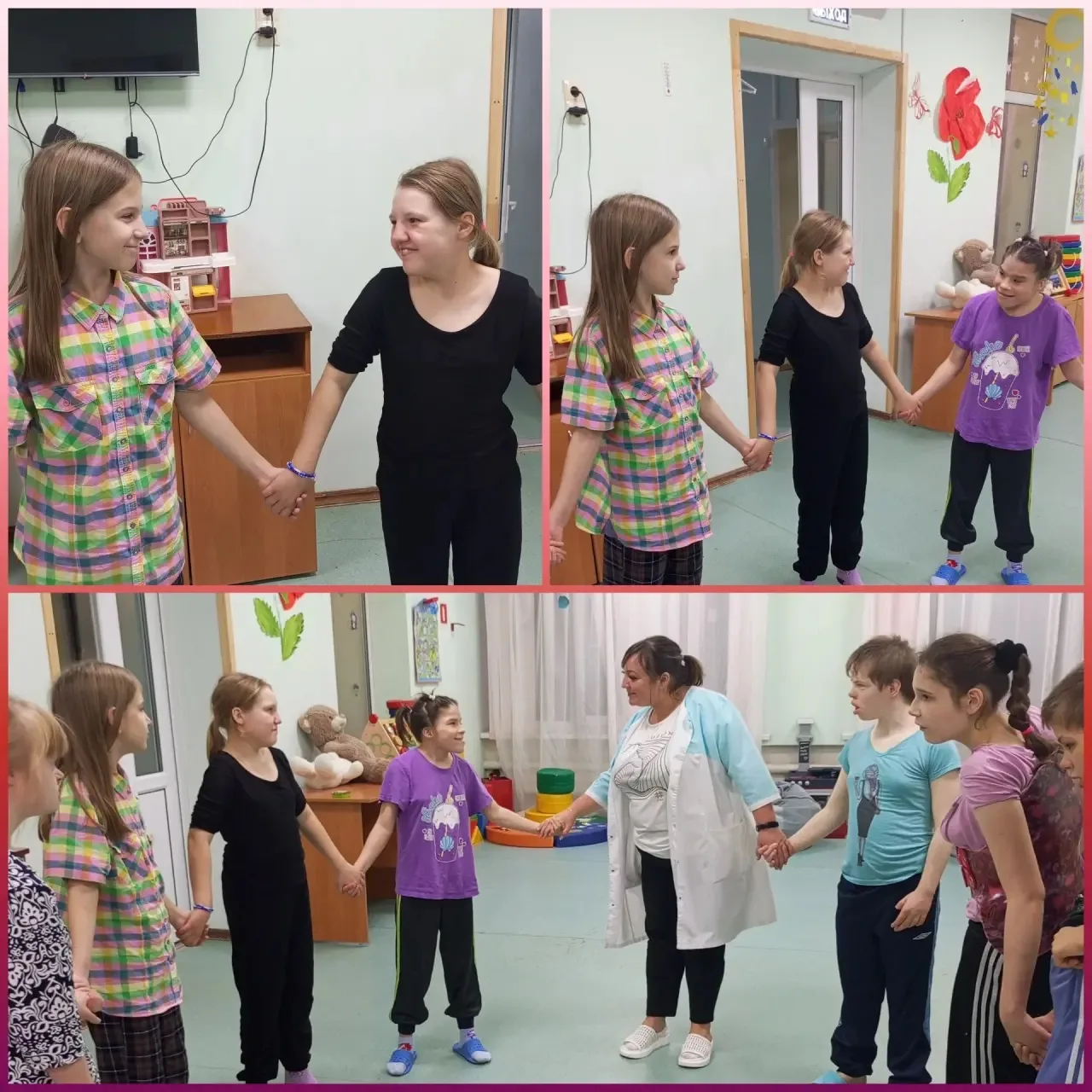 Как же важно начинать день с улыбки! В средней группе прошло занятие «Подари улыбку», н...