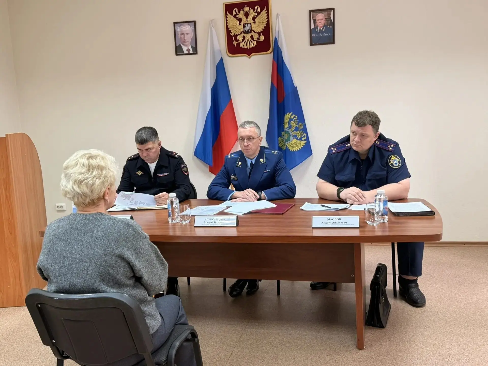 Заместитель прокурора Томской области Валерий Александрин вместе с руководством региона...